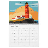 Sea and beach kalender (Mar 2026)