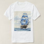 Sea and beach t-shirt (Design voorkant)