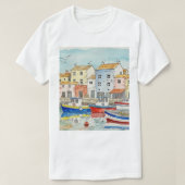 Sea and beach t-shirt (Design voorkant)
