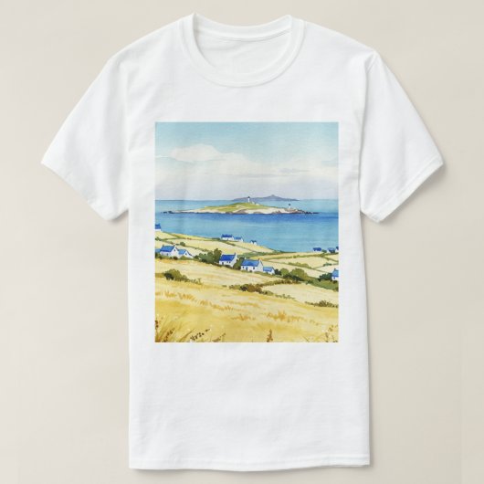 Sea and beach t-shirt (Design voorkant)
