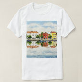 Sea and beach t-shirt (Design voorkant)
