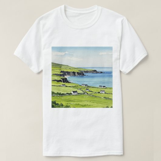Sea and beach t-shirt (Design voorkant)