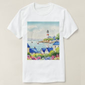 Sea and beach t-shirt (Design voorkant)