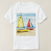 Sea and beach t-shirt (Design voorkant)