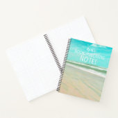 Sea and Sand Ocean Scene Notitieboek (Binnen)