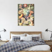 Sea Anemone Scientific Nature Ocean Canvas Afdruk (Insitu (Slaapkamer))