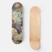 Sea Anemone Scientific Nature Ocean Persoonlijk Skateboard (Voorkant)