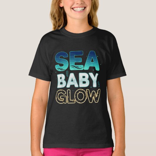 SEA BABY GLOW T-SHIRT (Voorkant)