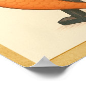 Sea Beast Mode Mermaid - Retro Pin-Up Gym Fitness Poster (Hoek)