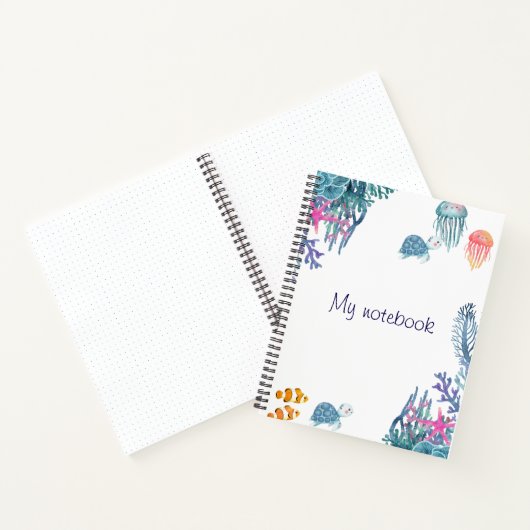 Sea Breeze Notebook – Cute Journal for Ocean Lover Notitieboek (Binnen)