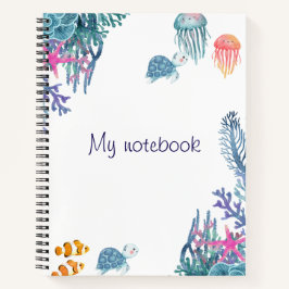 Sea Breeze Notitieboek – Mooie agenda voor oceaanl