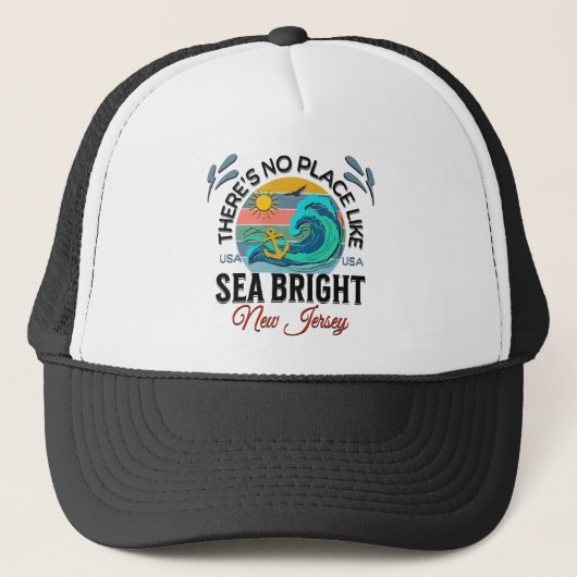 Sea Bright, New Jersey Trucker Pet (Voorkant)