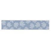 Sea Coral Silhouette | Silver Blue Medium Tafelloper (Horizontaal)
