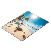 Sea  Crabs on Tropical Beach – Serene Ocea Notitieboek (Linkerzijde)