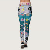 Sea Creatures Artsy  Leggings (Achterkant)
