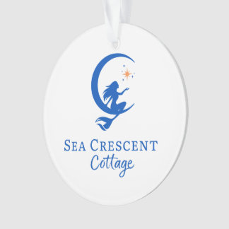 Sea Crescent Cottage Kerst Ornament
