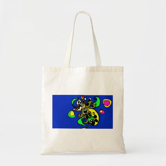 Sea dragon art  tote bag (Voorkant)