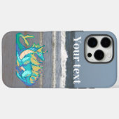 Sea dragon, on Beach. ZuujeArt by GH Case-Mate iPhone Case (Achterkant (horizontaal))
