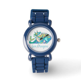 Sea Dragon pixel art Horloge