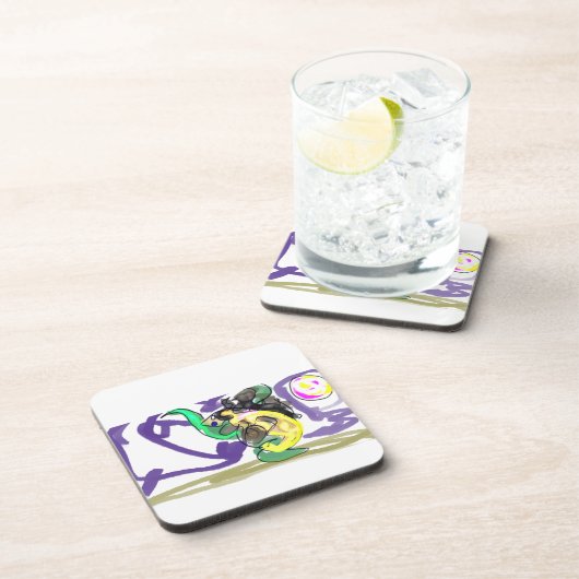Sea dragon Summer Bier Onderzetter (Rechterzijde)