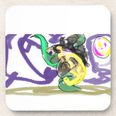 Sea dragon Summer Bier Onderzetter (Voorkant)