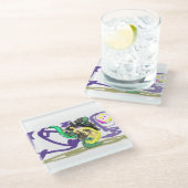 Sea dragon Summer Glazen Onderzetter (Schuin)