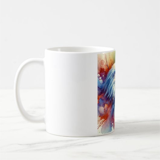 Sea Eagle Majesty 010924AREF151 - Watercolor Koffiemok (Links)