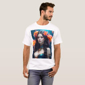 Sea Empress – Mystical Beauty in a Jellyfish Realm T-shirt (Voorkant volledig)