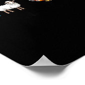 Sea Ewe Hen Tea Funny Joke Saying Quote Men Women  Poster (Hoek)