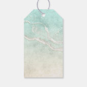 Sea Foam Beach Wedding Starfish ID837 Cadeaulabel (Achterkant)