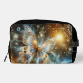 Sea Foam Vibrant Celestial Butterfly Toilettasje (Achterkant)