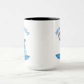 Sea Friends Dolphin Mug – Cute Ocean Animal Cup fo Mok (Midden)