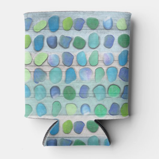 Sea Glass and Driftwood Blikjeskoeler (Voorkant)