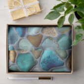 Sea Glass Pattern Decoupage Tissuepapier (Geschenk)