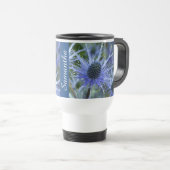 Sea Holly Thistle Personalised Reisbeker (Voorkant rechts)