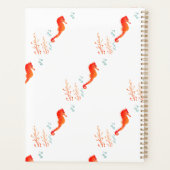 "Sea Horse Dreams" Dagelijkse Planner 2024 - Schat (Achterkant)