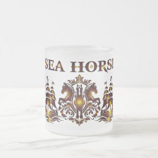 SEA HORSE Glass Mug Matglas Koffiemok