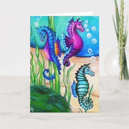 Sea Horses Collection Kaart (Voorkant)