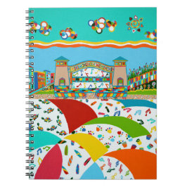 Sea Isle Band Shell Spiral Notebook Notitieboek