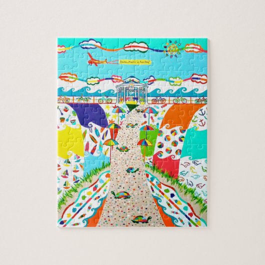 Sea Isle Promenade Puzzel (Verticaal)