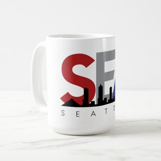 SEA koffiemok (Voorkant links)