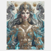 "Sea Legend Stories" Fleece Deken (Voorkant)