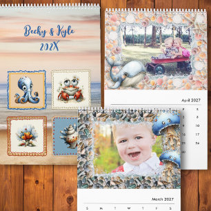 Sea Life 6-maands kinderfotokalender Kalender