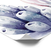 Sea Life Baby Shower Welkom Poster (Hoek)