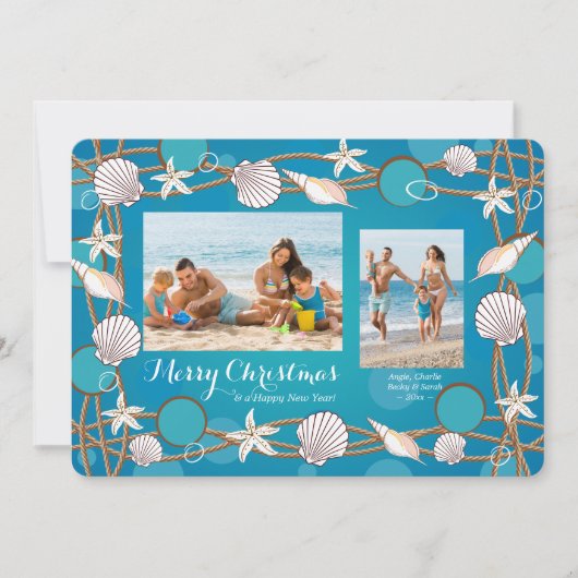 Sea Life fotolijst kerstkaart Kaart (Voorkant)