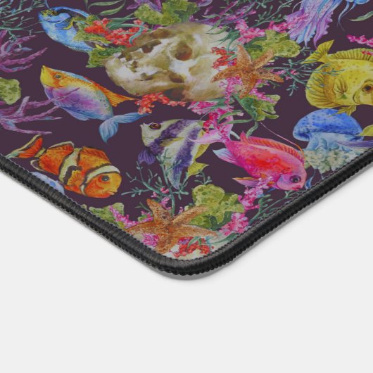 Sea Life Grunge Pattern Bureaumat (Hoek)