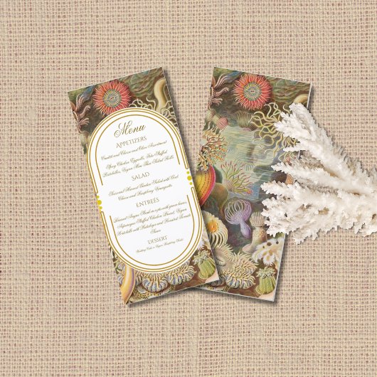 Sea Life Koraalrif Bruiloftsmenu