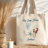Sea Life Sand Dollars Florida Hometown Tote Bag