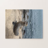Sea Lion Enjoying Life Photography Puzzle Legpuzzel (Horizontaal)