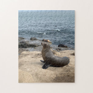 Sea Lion Enjoying Life Photography Puzzle Legpuzzel